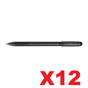 Uni-ball Jetstream 101 Rollerball Pen Medium 1.0mm Black Pack of 12