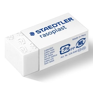 Staedtler 526 B40 Rasoplast Eraser 33mm 40 Pack
