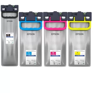 4 Pack Genuine Epson T13J Ink Pack Combo C13T13J100 - C13T13J400 [1BK,1C,1M,1Y]