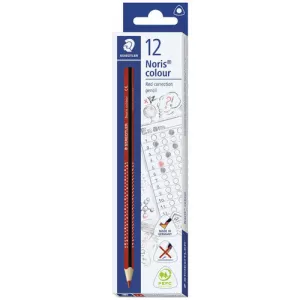 Staedtler Noris Triangular Coloured Pencil Red Pack of 12