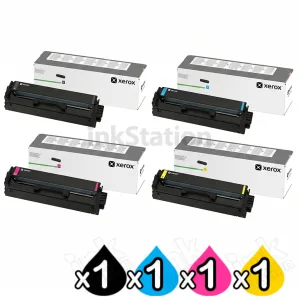 4 Pack Xerox C240/C245/C255/C300/C303/C305 Genuine Toner Cartridges Combo 006R05051 - 006R05054 [1BK,1C,1M,1Y]