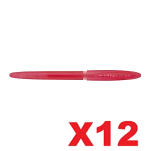 Uni-Ball Signo 170 Gelstick Rollerball Pen 0.7mm Red Pack of 12