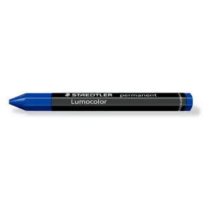 Staedtler 236 Lumocolor Universial Permanent Crayon Blue 12 Pack