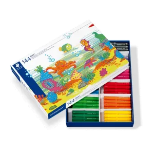 Staedtler 340 Noris Jumbo Fibre Tip 144 Pack