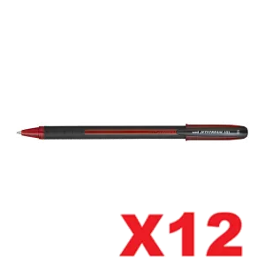 Uni-ball Jetstream 101 Rollerball Pen Medium 1.0mm Red Pack of 12