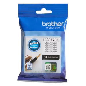 Genuine Brother LC-3317BK Black Ink Cartridge - 550 pages