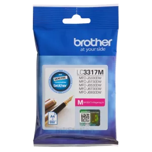 Genuine Brother LC-3317M Magenta Ink Cartridge - 550 pages