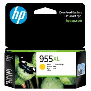 HP 955XL Genuine Yellow High Yield Inkjet Cartridge L0S69AA - 1,600 Pages