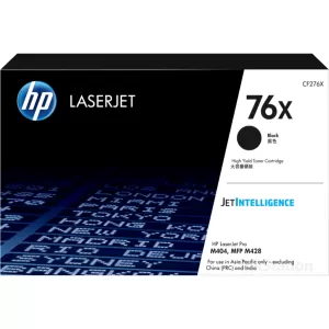 1 x HP 76X CF276X High Yield Genuine Black Toner Cartridge - 10,000 Pages