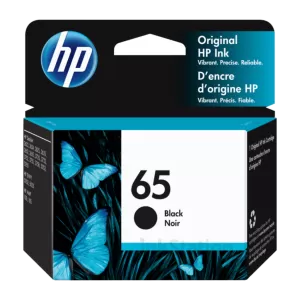 HP 65 Genuine Black Inkjet Cartridge  N9K02AA - 120 Pages