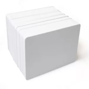 Entrust Blank White PVC Cards (500 cards)