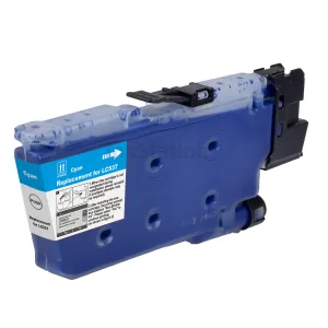 Compatible Brother LC-537C Cyan Ultra High Yield Ink Cartridge - 10,000 pages