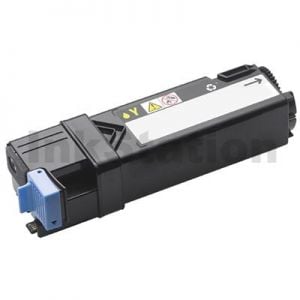 1 x Dell 2130cn 2135cn Yellow Compatible laser toner Cartridge - 2,500 pages