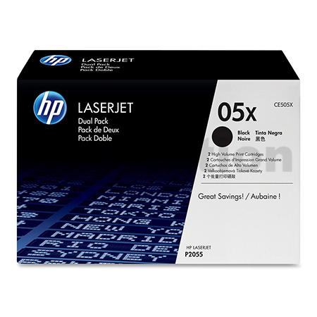 HP CE505X (05X) Genuine Black High Yield Toner Cartridge - 6,500 Pages ...