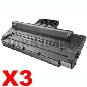 3 x Compatible Samsung SCX-4100D3 Black Toner Cartridge - 3,000 pages