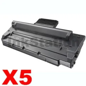 5 x Compatible Samsung SCX-4100D3 Black Toner Cartridge - 3,000 pages