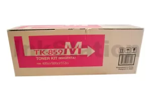 Genuine Kyocera TK-859M Magenta Toner Cartridge TASKalfa 400ci, TASKalfa 500ci - 18,000 pages