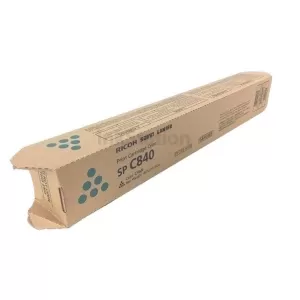 Ricoh SP-C840DN SP-C842DN Genuine Cyan Toner Cartridge 821266 - 3,400 pages