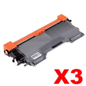 3 x Compatible Brother TN-2250 Toner - 2,600 pages
