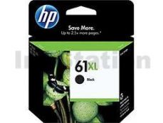 HP 61XL Genuine Black High Yield Inkjet Cartridge CH563WA - 480 Pages