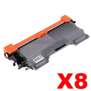 8 x Compatible Brother TN-2250 Toner - 2,600 pages