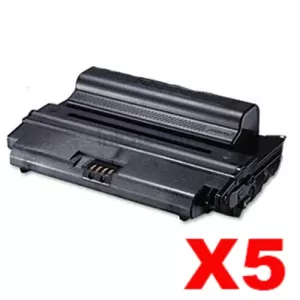 5 x Compatible Samsung SCX-D5530B Black Toner Cartridge SV200A - 8,000 pages