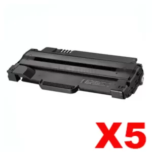 5 x Dell 1130 / 1130N / 1133 / 1135N Compatible Toner Cartridge - 2,500 pages