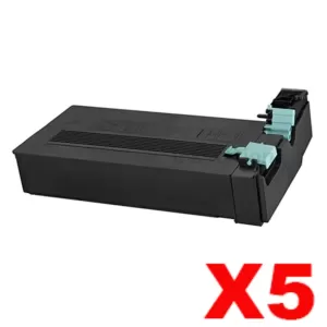 5 x Compatible Samsung SCX-D6555A Toner Cartridge SV210A - 25,000 pages (SCX-D6555A)