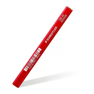 12 x Staedtler 148 40 Medium Carpenter Pencil Red