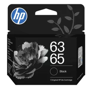HP 63/65 Genuine Black Inkjet Cartridge B7RT3AA - 120 Pages
