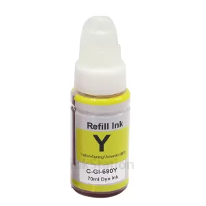 Compatible Canon GI690Y Yellow Ink Bottle
