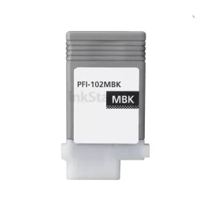 Compatible Canon PFI-102MBK Matte Black Ink Cartridge