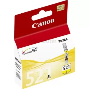 Genuine Canon CLI-521Y Yellow Inkjet