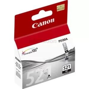 Genuine Canon CLI-521BK Black Inkjet