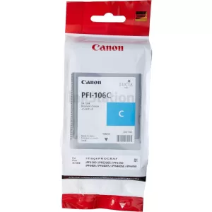 Genuine Canon PFI-106C Cyan Ink Tank