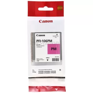 Genuine Canon PFI-106PM Photo Magenta Ink Tank