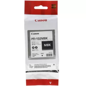 Genuine Canon PFI-102MBK Matte Black Ink Cartridge