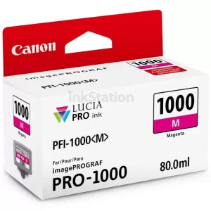 Genuine Canon PFI-1000M Magenta Ink Cartridge