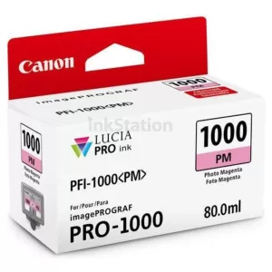 Genuine Canon PFI-1000PM Photo Magenta Ink Cartridge