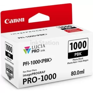 Genuine Canon PFI-1000PBK Photo Black Ink