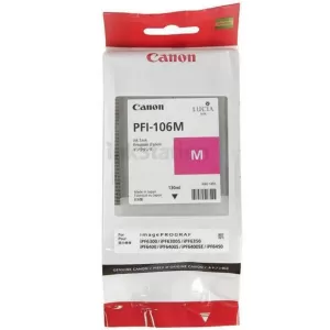 Genuine Canon PFI-106M Magenta Ink Tank