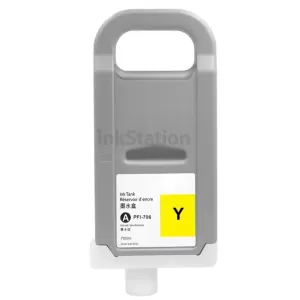 Compatible Canon PFI-706Y Yellow Ink Cartridge - 700ML