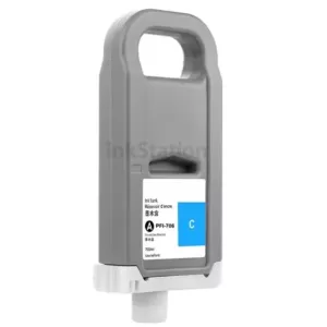 Compatible Canon PFI-706C Cyan Ink Cartridge - 700ML