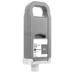 Compatible Canon PFI-706GY Grey Ink Cartridge - 700ML