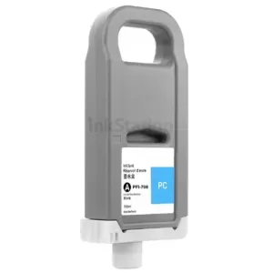 Compatible Canon PFI-706PC Photo Cyan Ink Cartridge - 700ML
