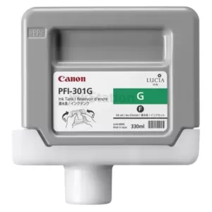Genuine Canon PFI-301G Green Ink Cartridge  - 330ML