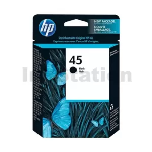HP 45 Genuine Black Inkjet Cartridge 51645AA