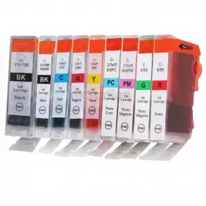 Any 5 Compatible Canon BCI-3e & 6 Inkjet Cartridges