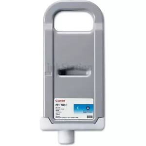 Genuine Canon PFI-703C Cyan Ink Cartridge - 700ML