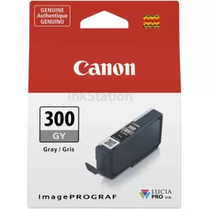Genuine Canon PFI-300GY Grey Ink Cartridge